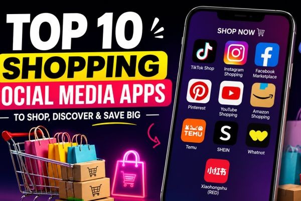Top 10 Shopping Social Media Apps in the World (2026): Where People Shop, Discover &amp; Buy Trending Products